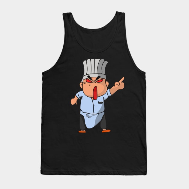 professional chef. Tank Top by YANGNAJU